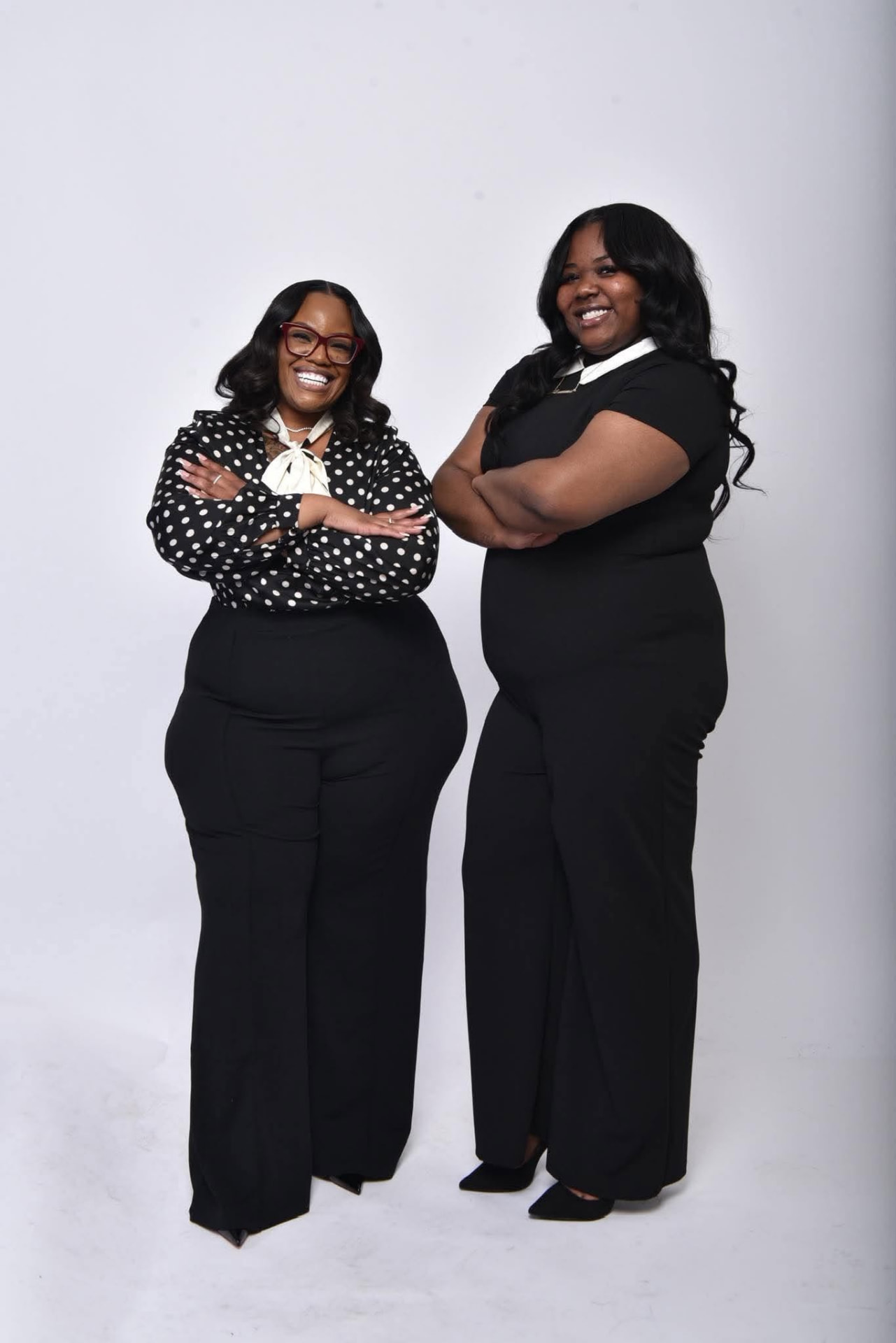 Kenisha Johnson with a Legacy Tax Solutions business partner
